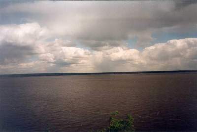 панорама на Камское Устье